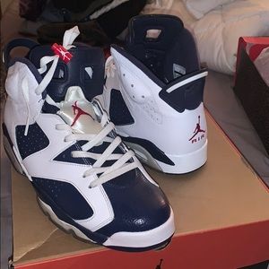 Jordan 6 Olympics varsity blue
